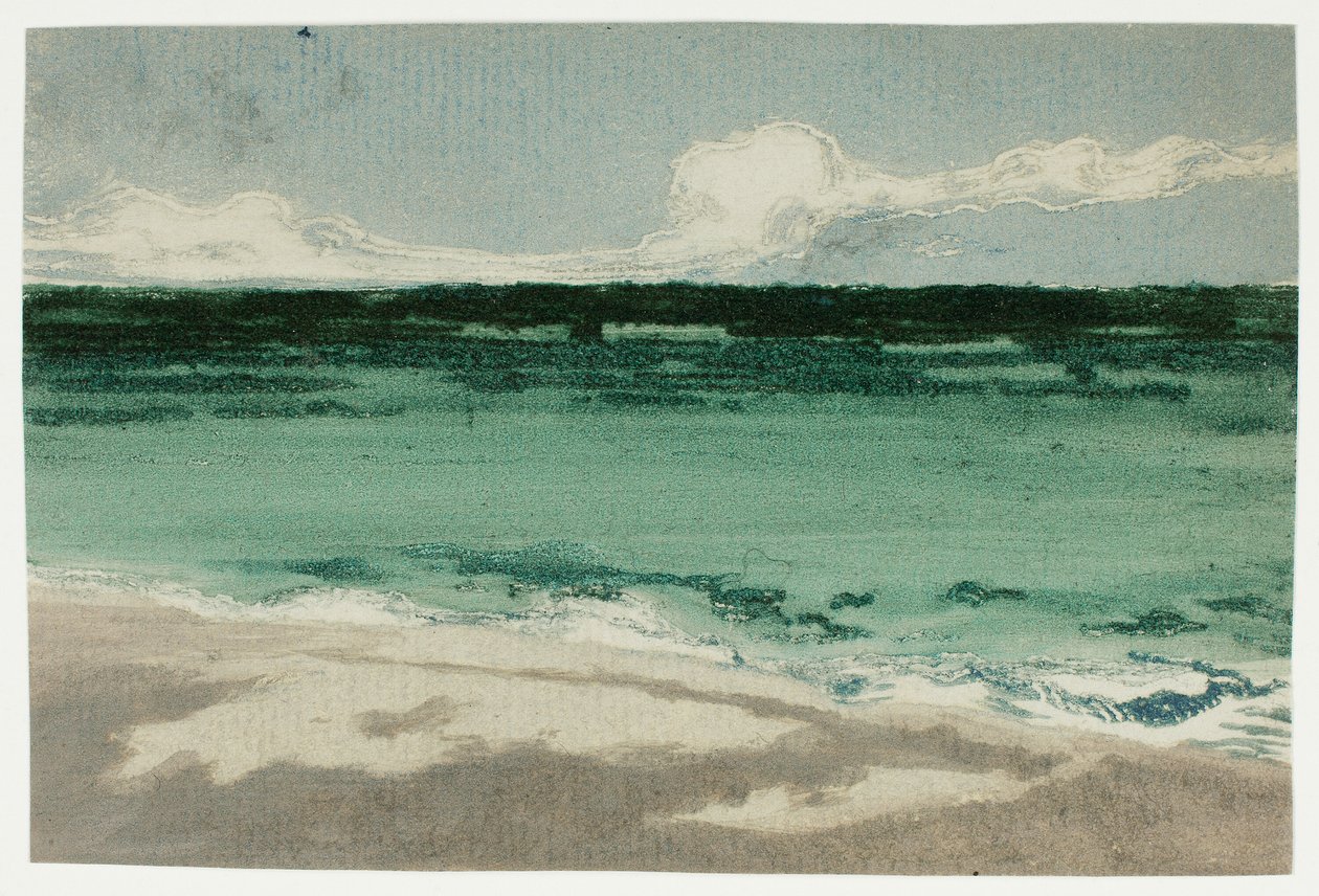Das Meer bei Bognor von Theodore Roussel