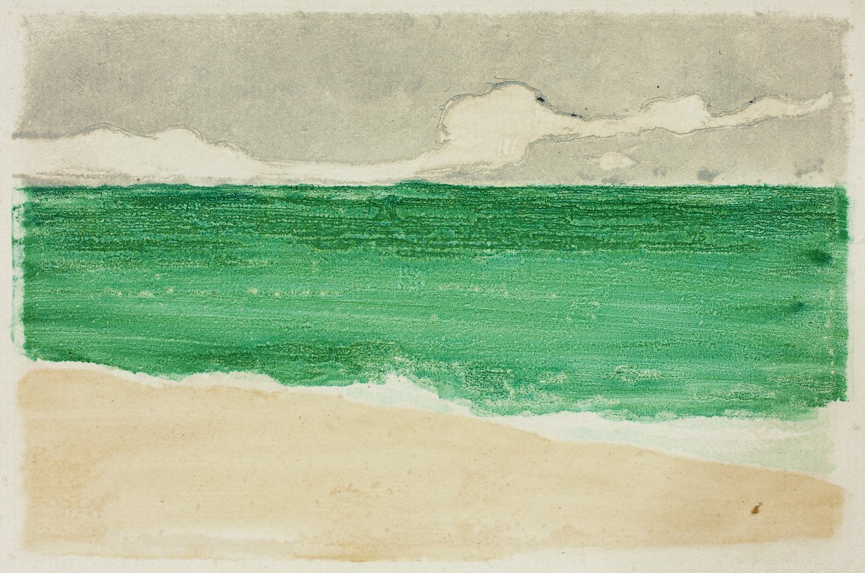 Das Meer bei Bognor von Theodore Roussel