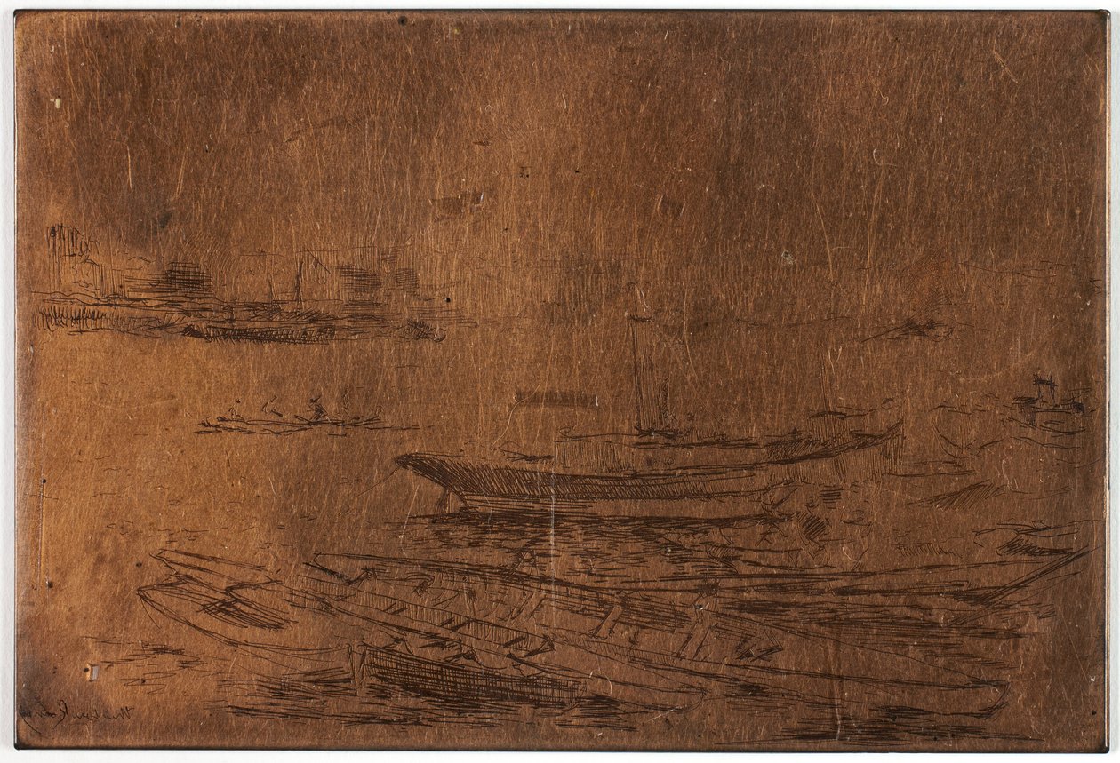 Das Dampfschiff, Chelsea Embankment von Theodore Roussel