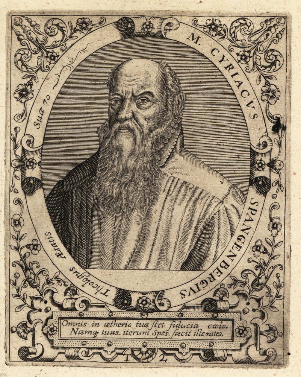 Cyriacus Spangenberg von Theodore de Bry