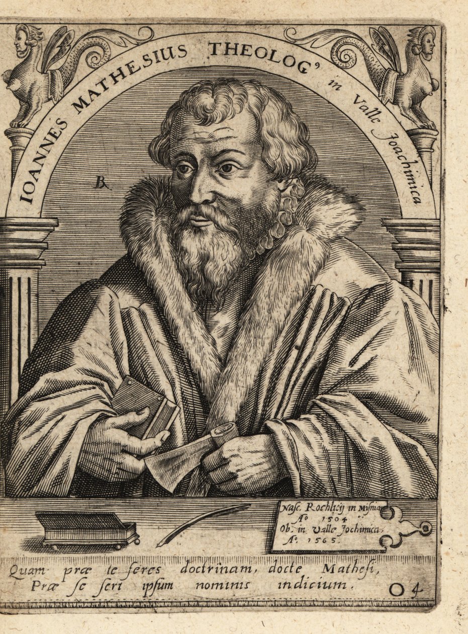 Johannes Mathesius von Theodore de Bry