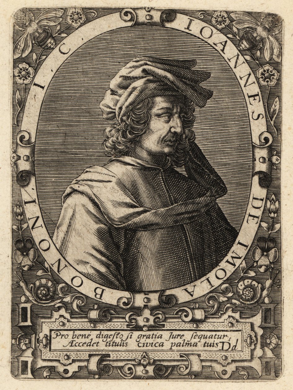 Johannes von Imola von Theodore de Bry