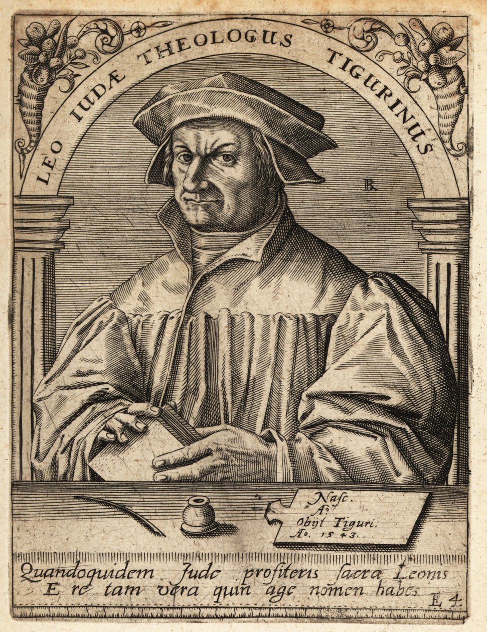 Leo Jud von Theodore de Bry