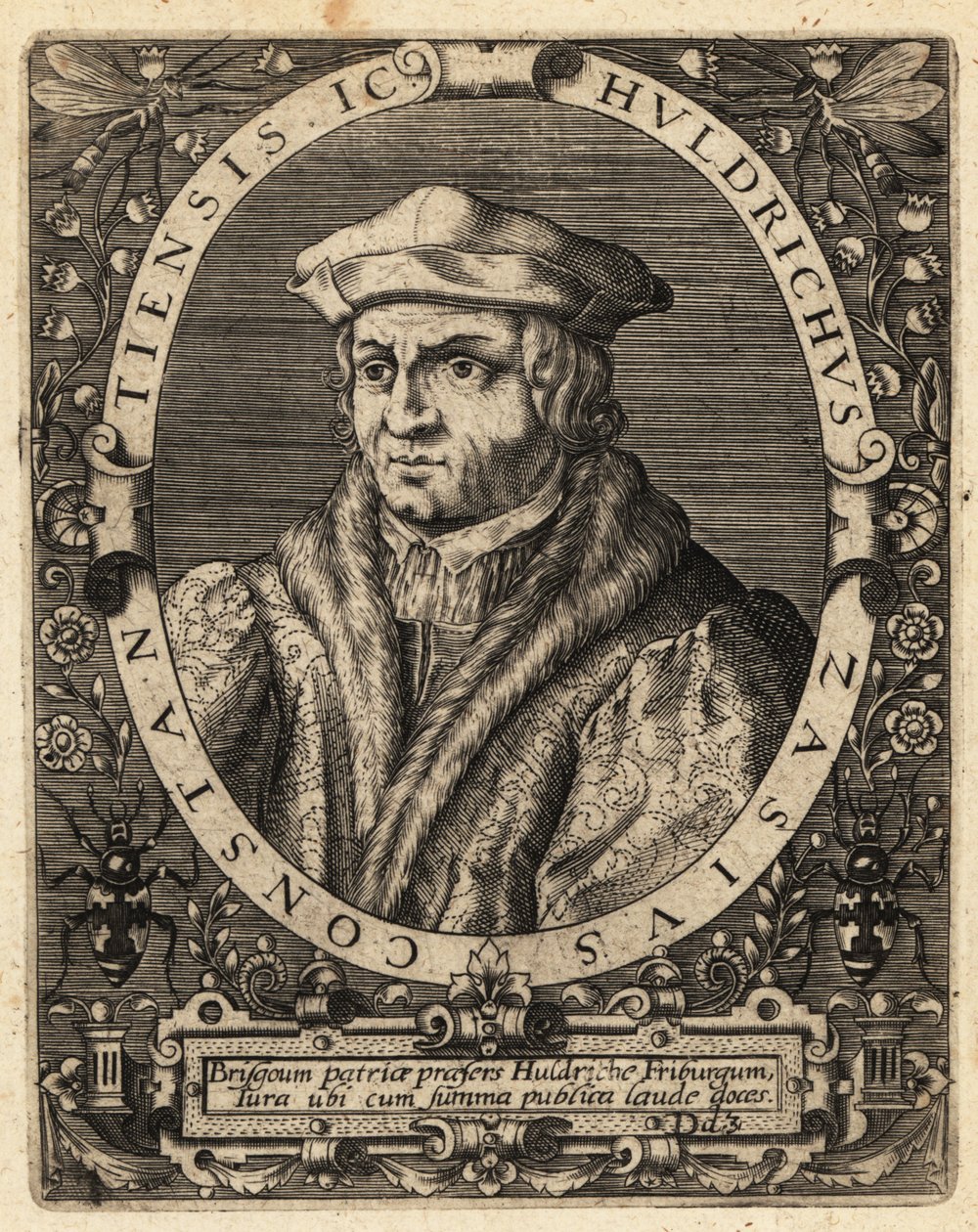 Ulrich Zasius von Theodore de Bry