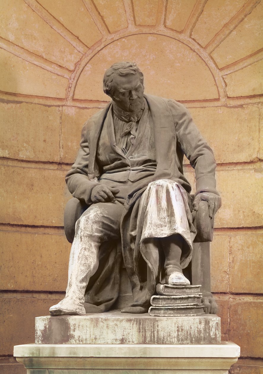 Statue von François Broussais (1772-1838) ca. 1838-41 von Theophile Francois Marcel Bra