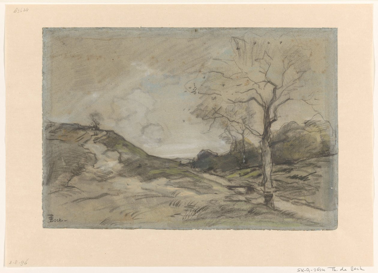Dünenlandschaft von Theophile de Bock