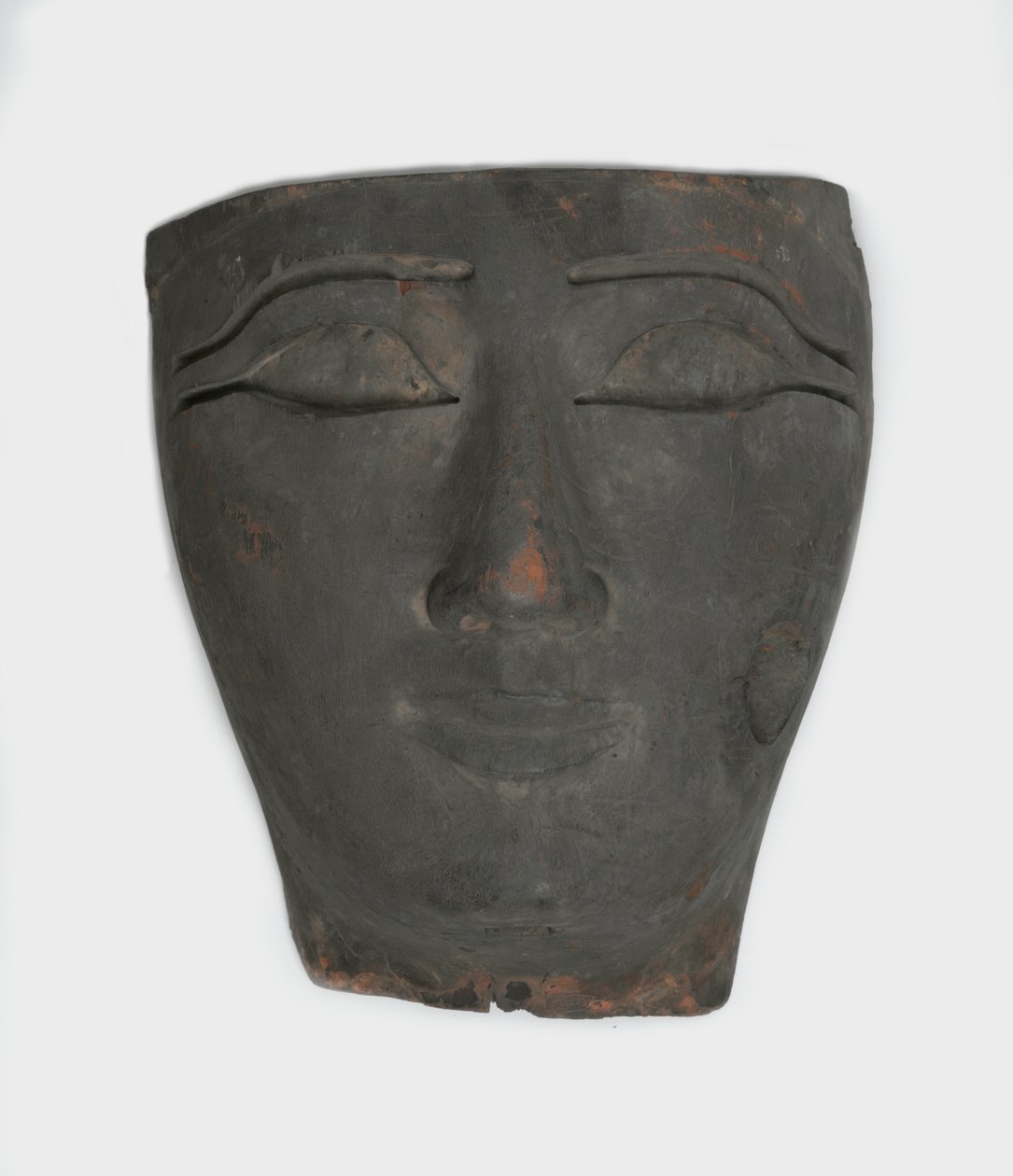 Gesicht von einem anthropoiden Sarg von Third Intermediate Period Egyptian