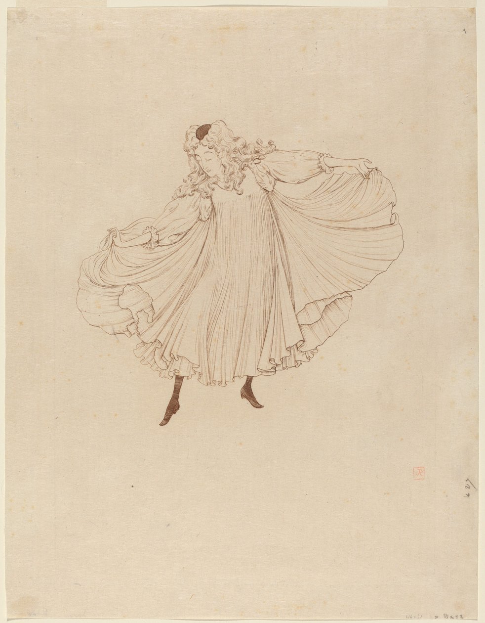 Loïe Fuller von Théo van Rysselberghe