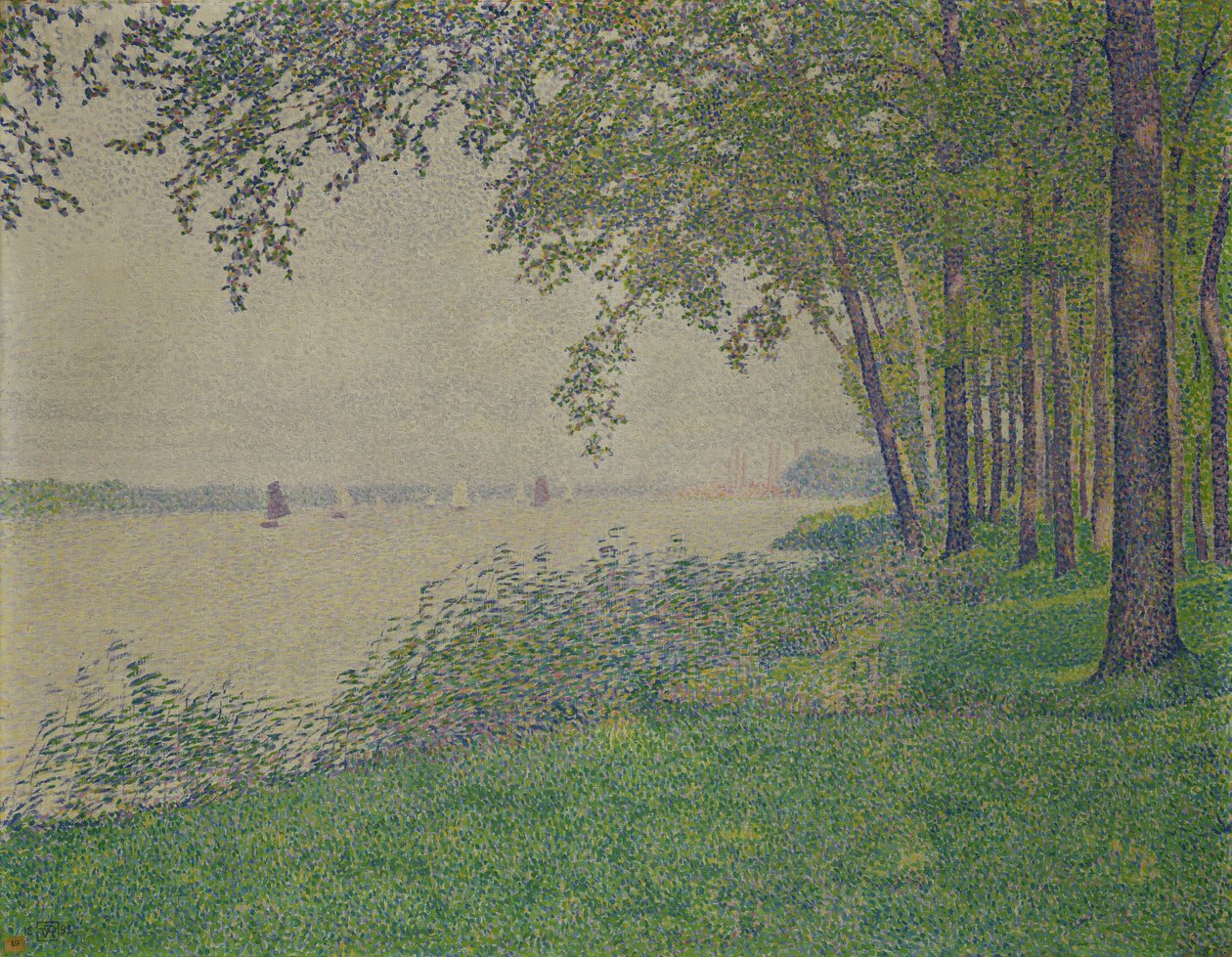 Die Segelboote, 1892 von Théo van Rysselberghe