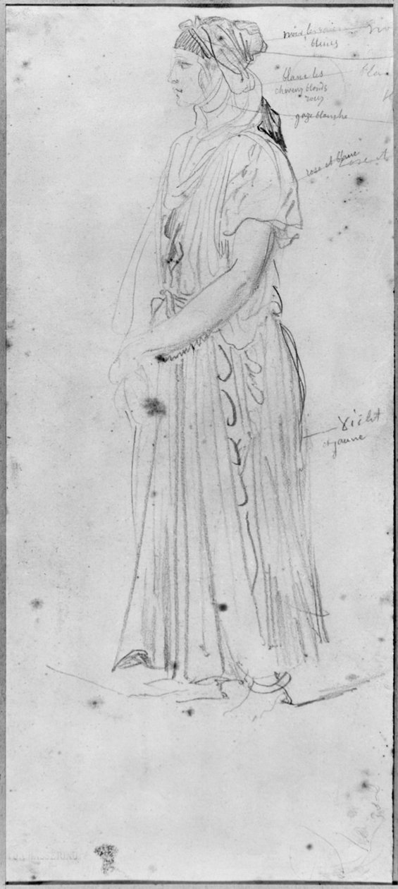 Maurische Frau von Théodore Chassériau