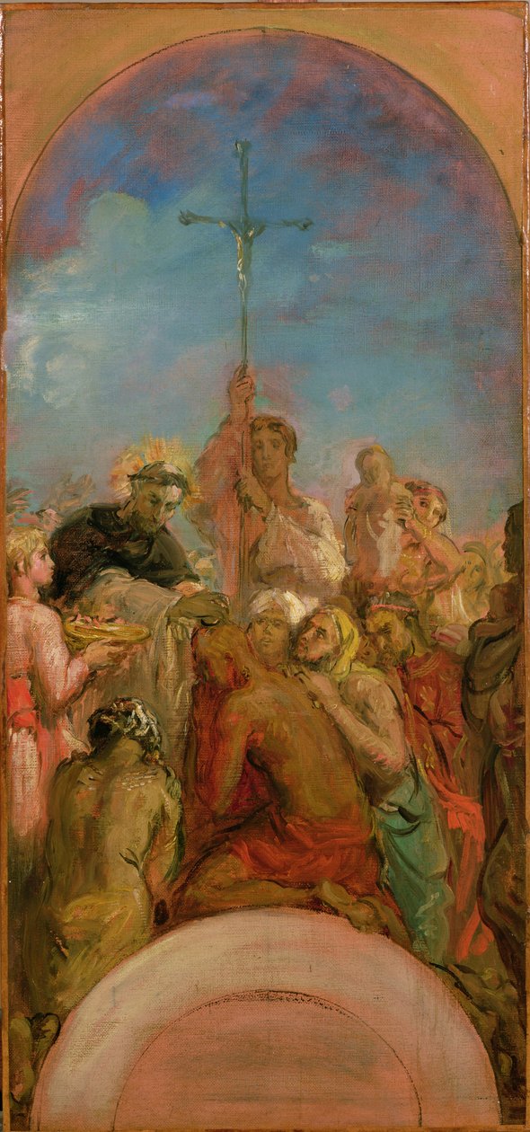 Der heilige Franz Xaver (1506-52) von Théodore Chassériau