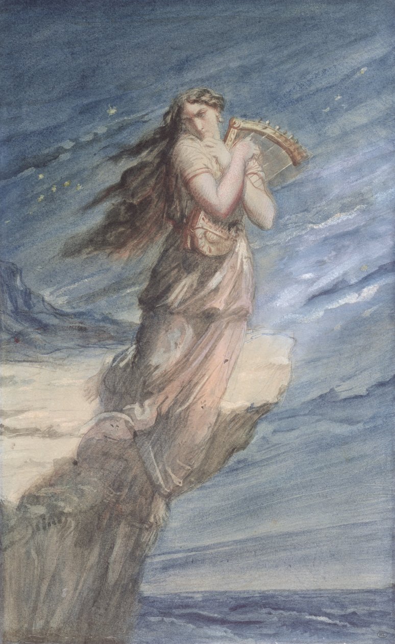Der Tod von Sappho von Théodore Chassériau