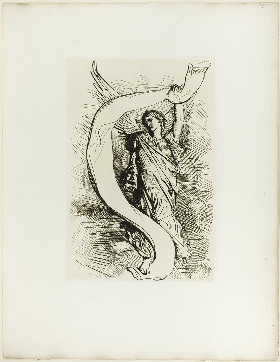 Frontispiz, aus Othello von Théodore Chassériau