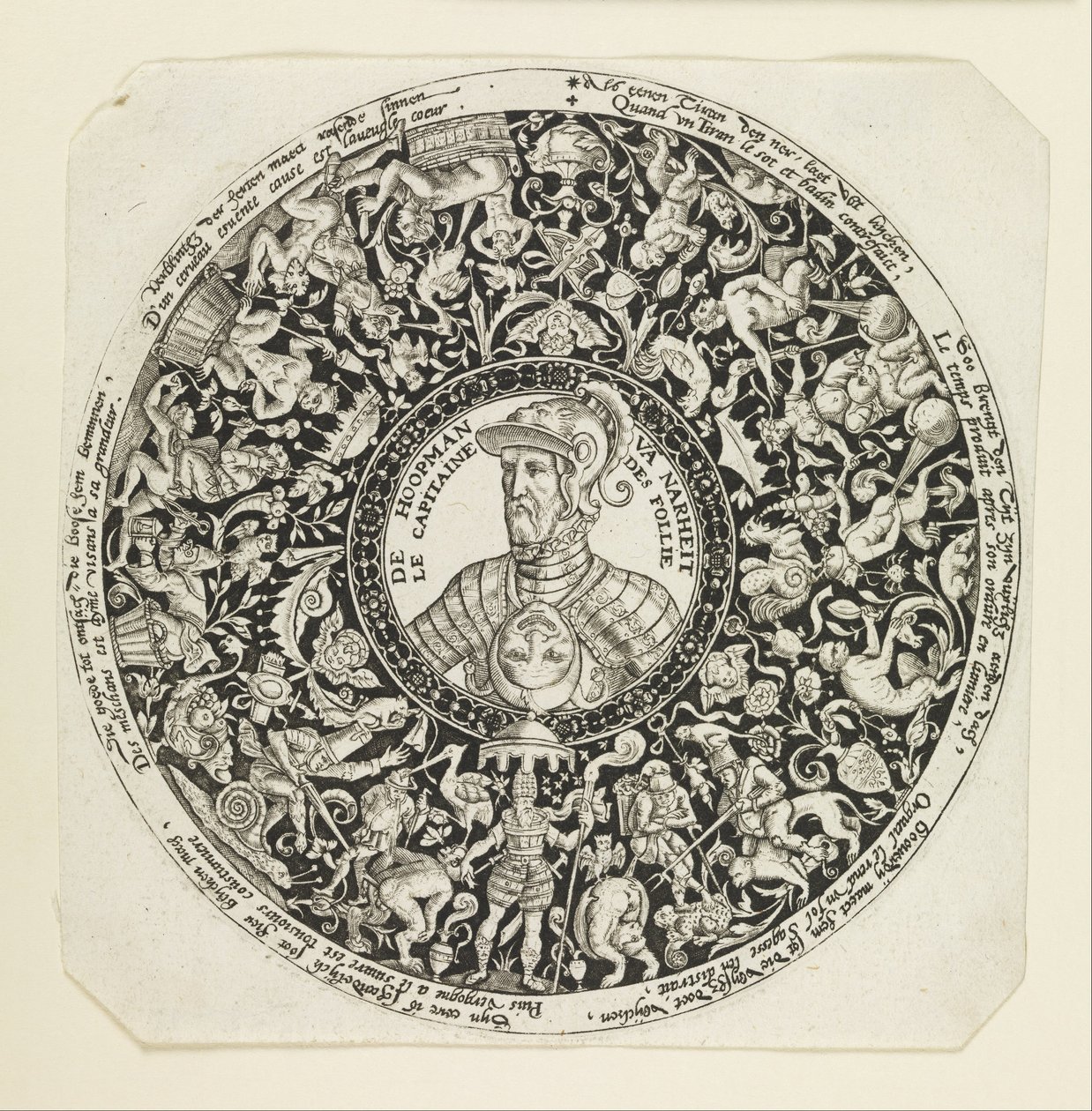 Le Capitaine des Follie von Theodore de Bry