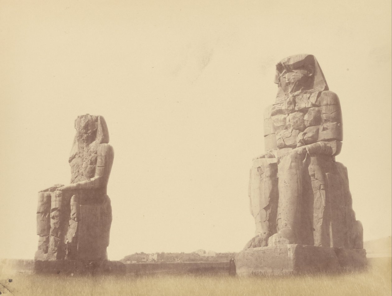 (Koloss von Memnon) von Théodule Devéria