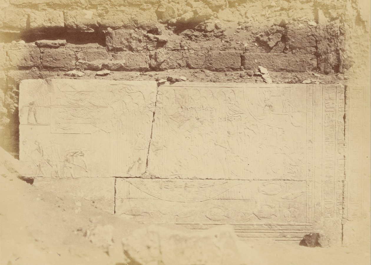 Sakkarah, Inschriften des Ptah-Mes-Grabes von Théodule Devéria