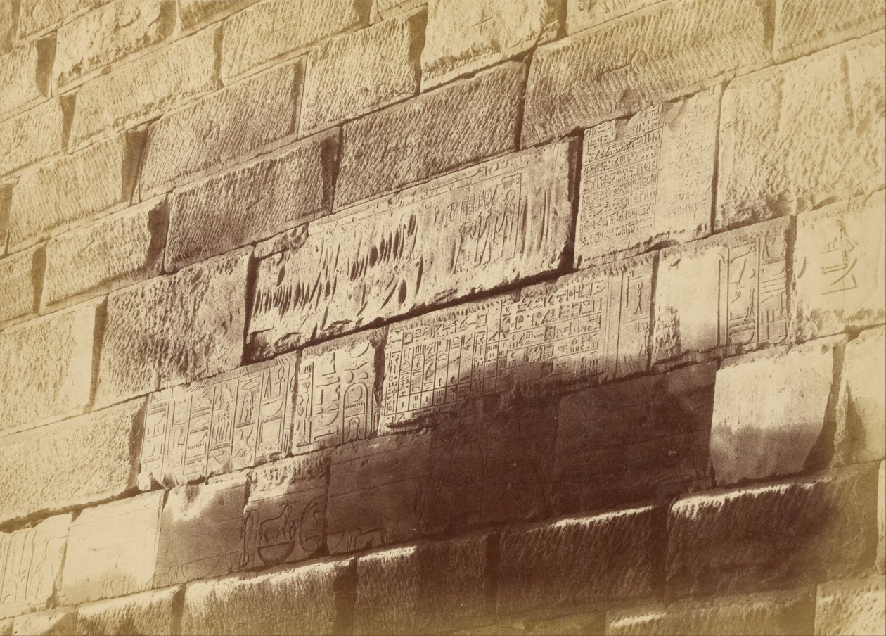 Hieroglyphische Inschriften bei Elephanta von Théodule Devéria