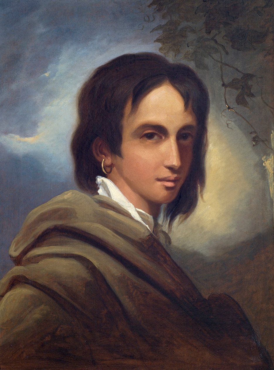 Ein Fantasiekopf, genannt Prinzessin Caraboo von Javasu, ca. 1817 von Thomas Barker of Bath