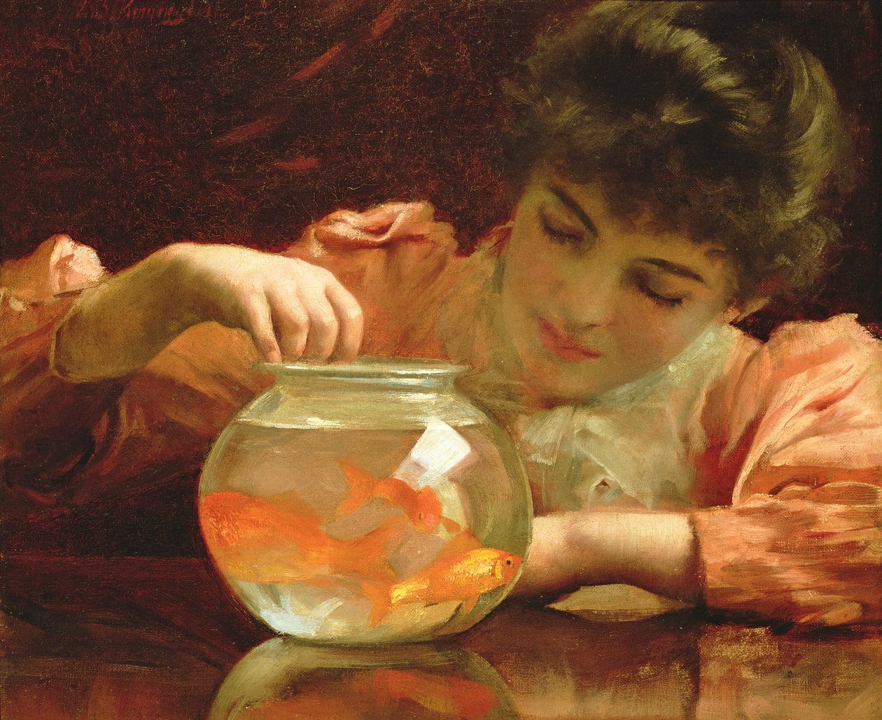 Das Goldfischglas von Thomas Benjamin Kennington
