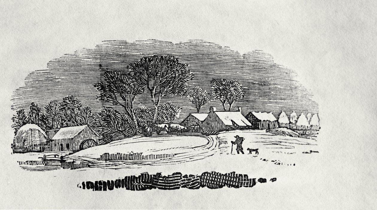 Schlussstück, spätes 18. oder frühes 19. Jahrhundert (Holzstich) von Thomas Bewick