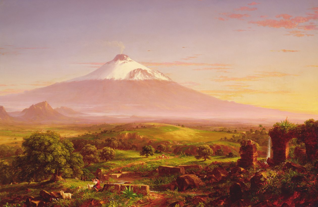 Der Ätna, 1842 von Thomas Cole