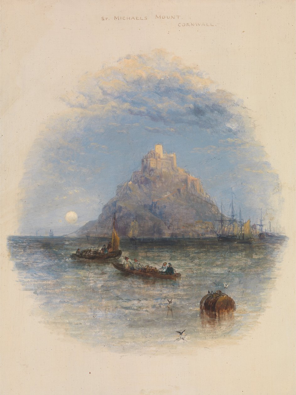St. Michaels Mount, Cornwall von Thomas Creswick