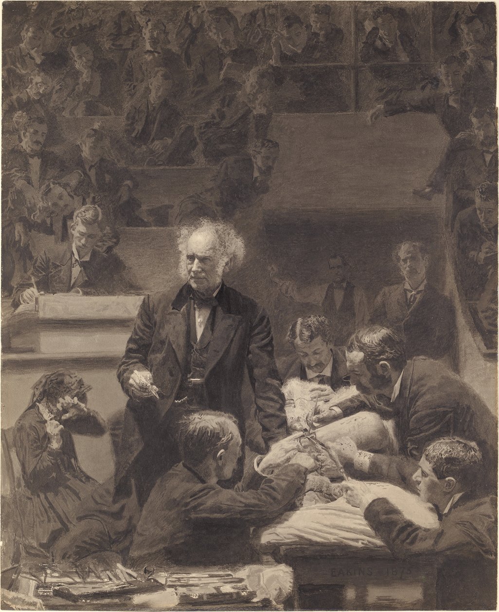 Große Klinik, G91 von Thomas Eakins