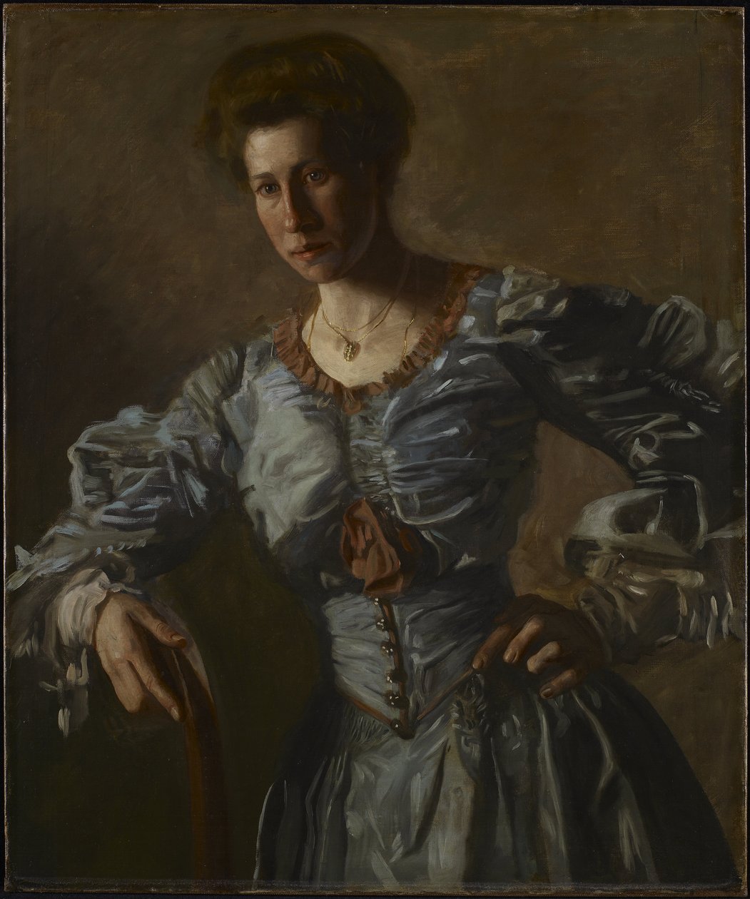 Porträt von Elizabeth L. Burton von Thomas Eakins