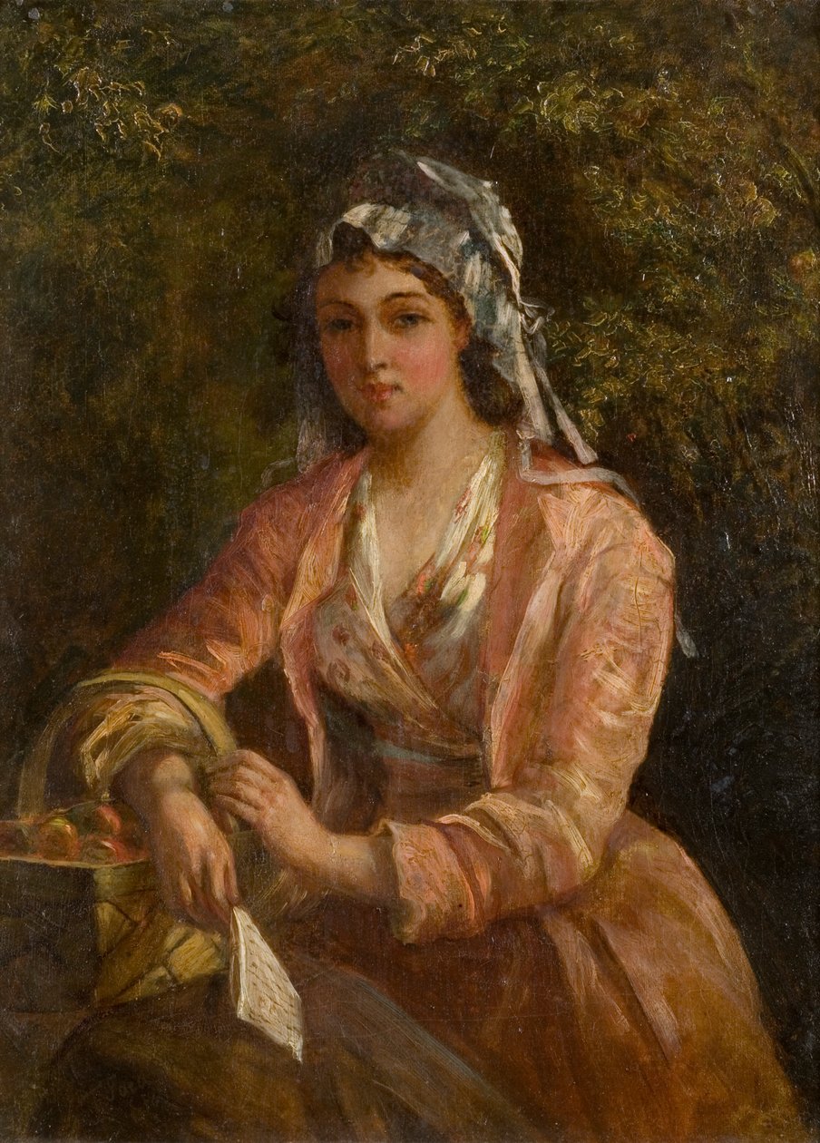 Die Orangenverkäuferin von Thomas Faed