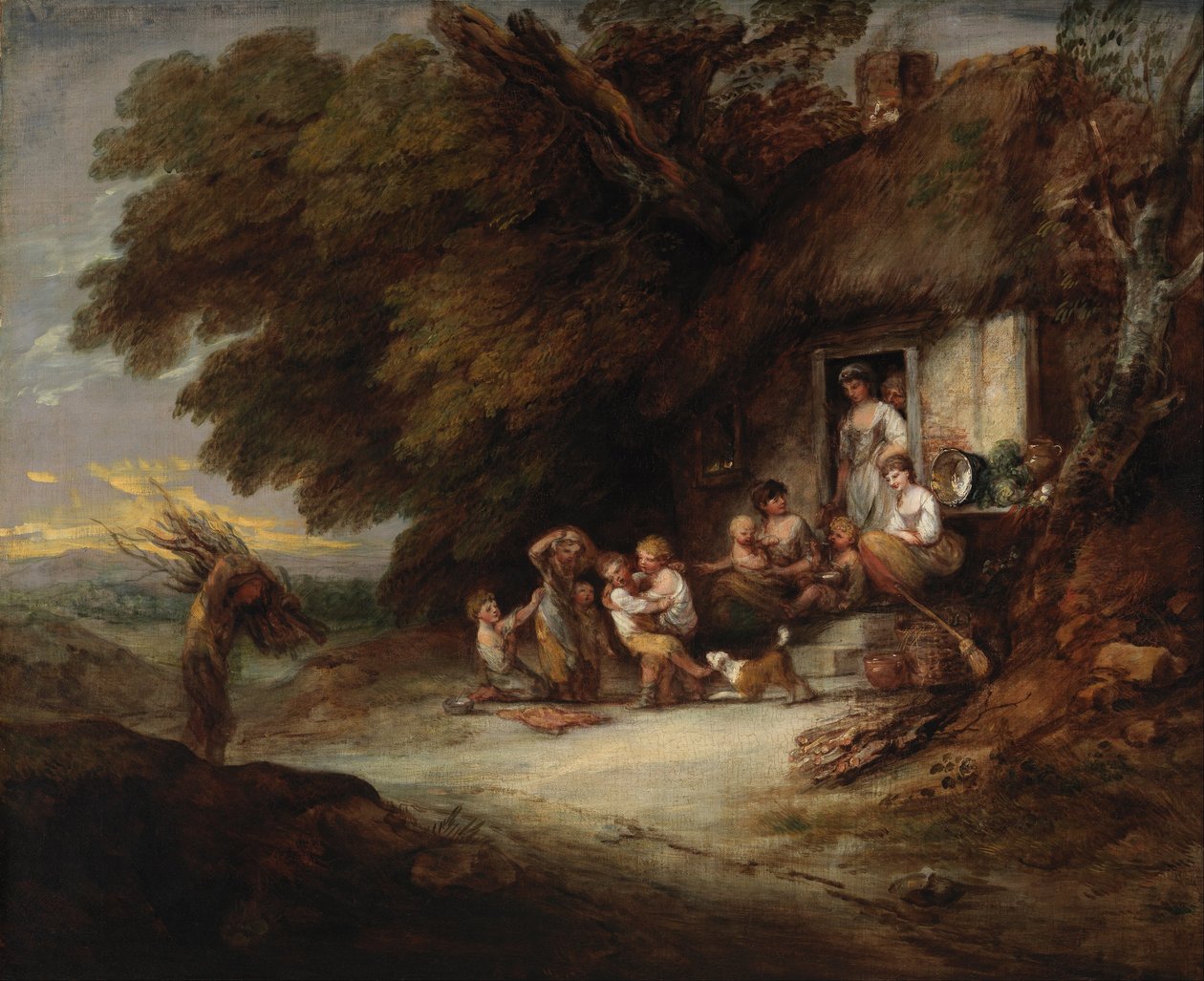 Die Hüttentür von Thomas Gainsborough