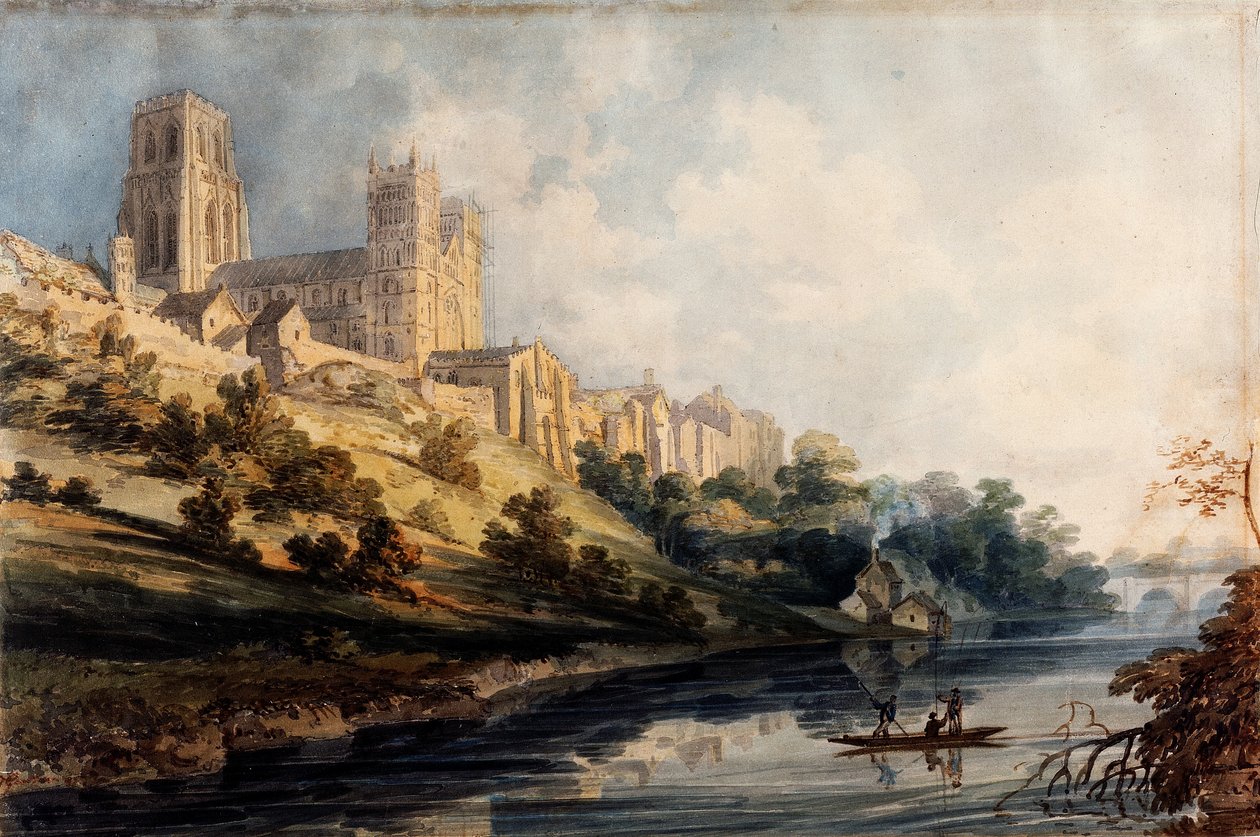 Durham-Kathedrale, 1795 von Thomas Girtin