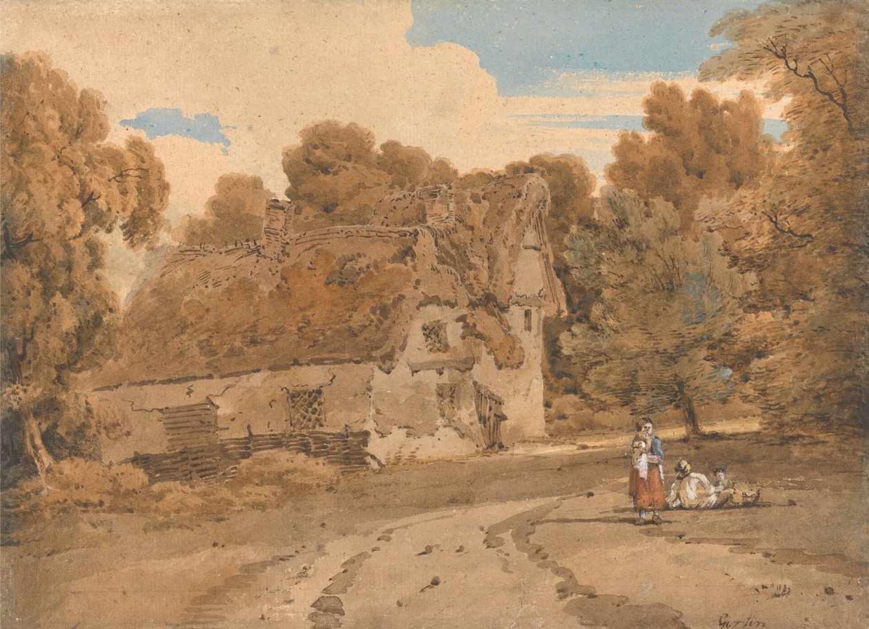 Turvers Farm, Wimbish, Essex von Thomas Girtin