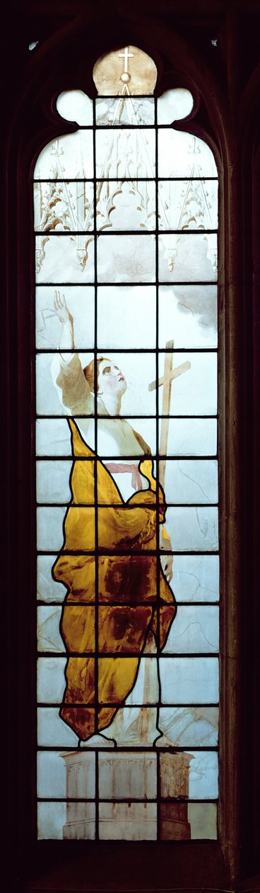 Glaube (Buntglas) von Thomas Jervais