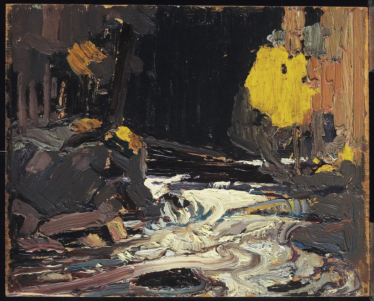 Ein Stromschnelle, 1915 von Tom Thomson