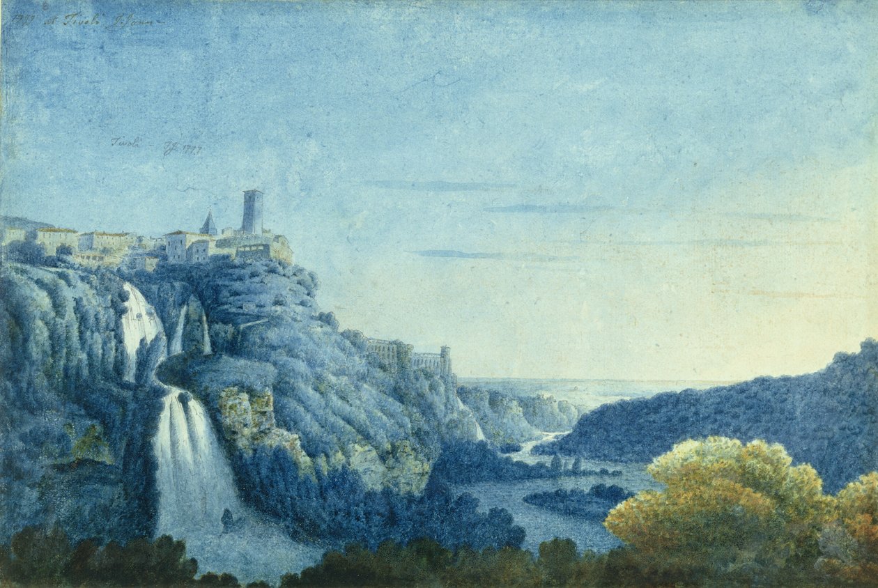 Tivoli, 1777 von Thomas Jones