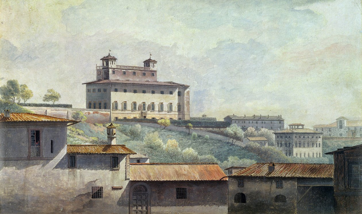 Villa Medici, Rom, ca. 1776 von Thomas Jones