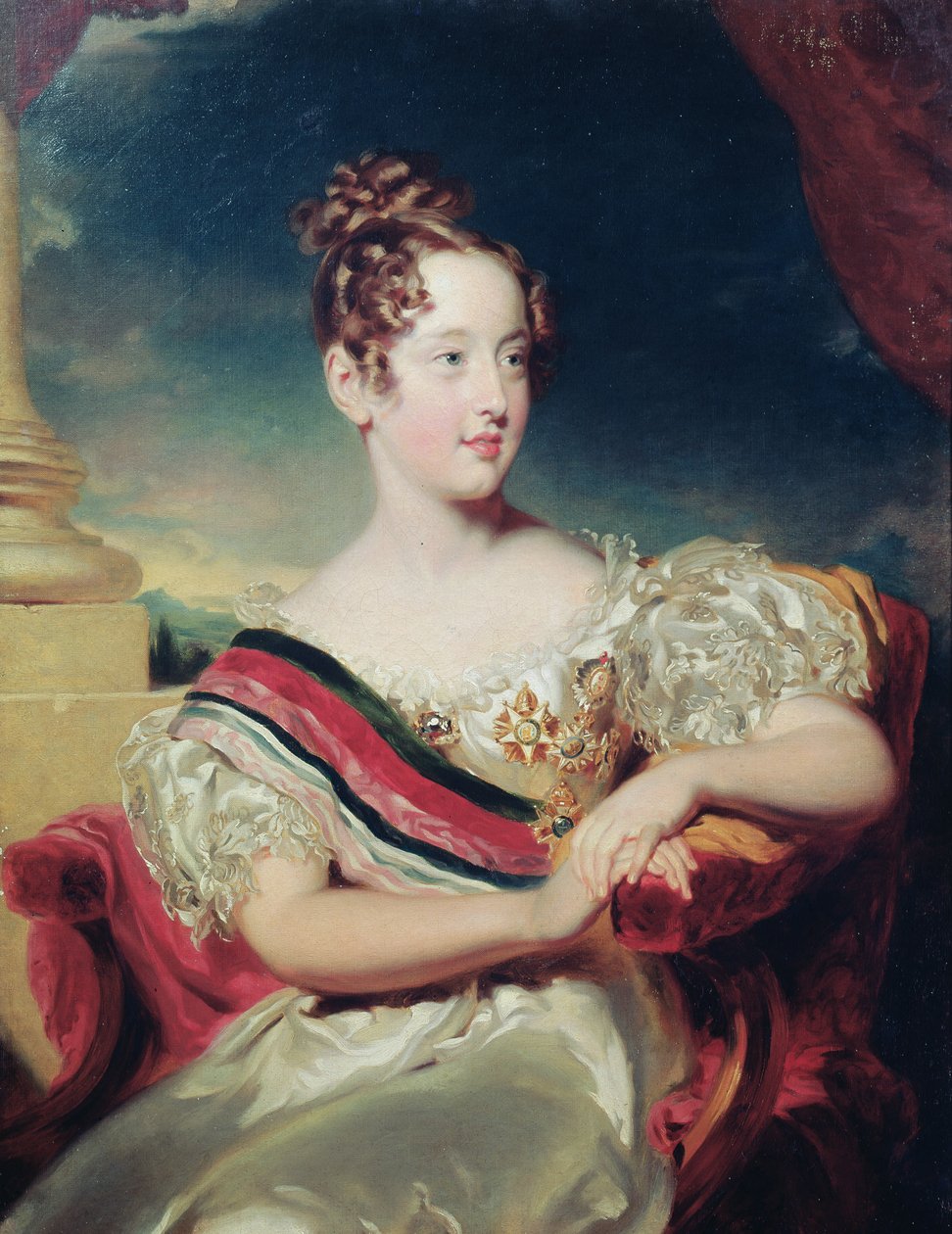 Porträt von Dona Maria II von Thomas Lawrence