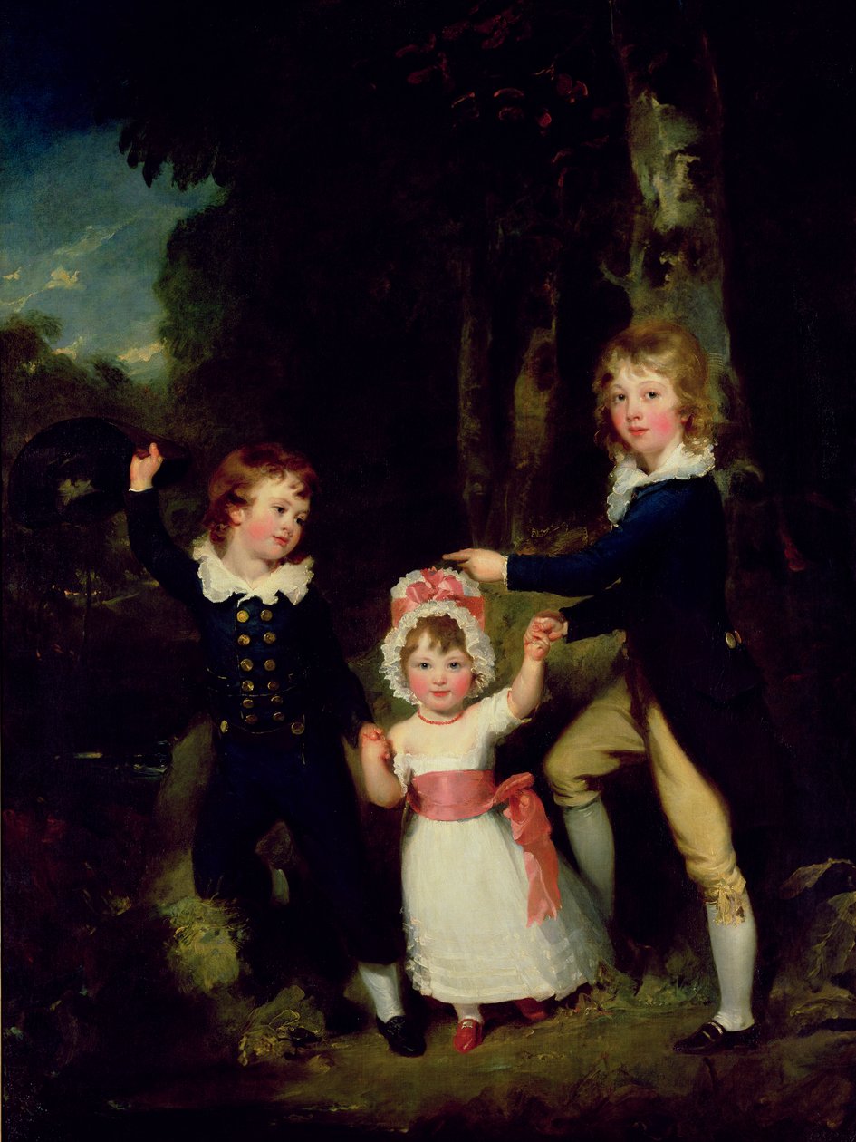 Porträt der Kinder von Lord George Cavendish, 1790 von Thomas Lawrence