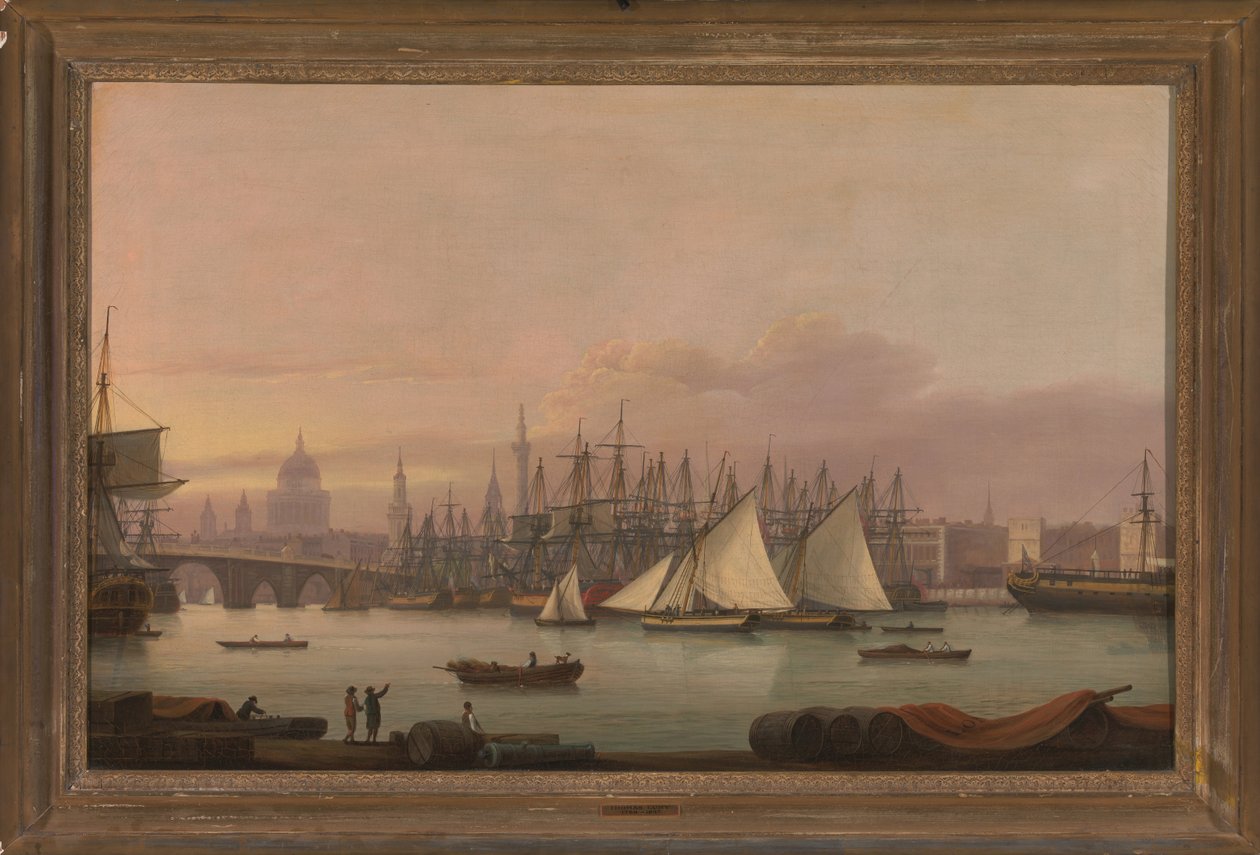 Der Hafen von London von Thomas Luny