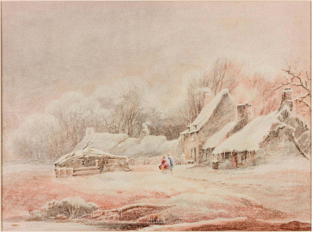 Winterszene von Thomas Miles Richardson