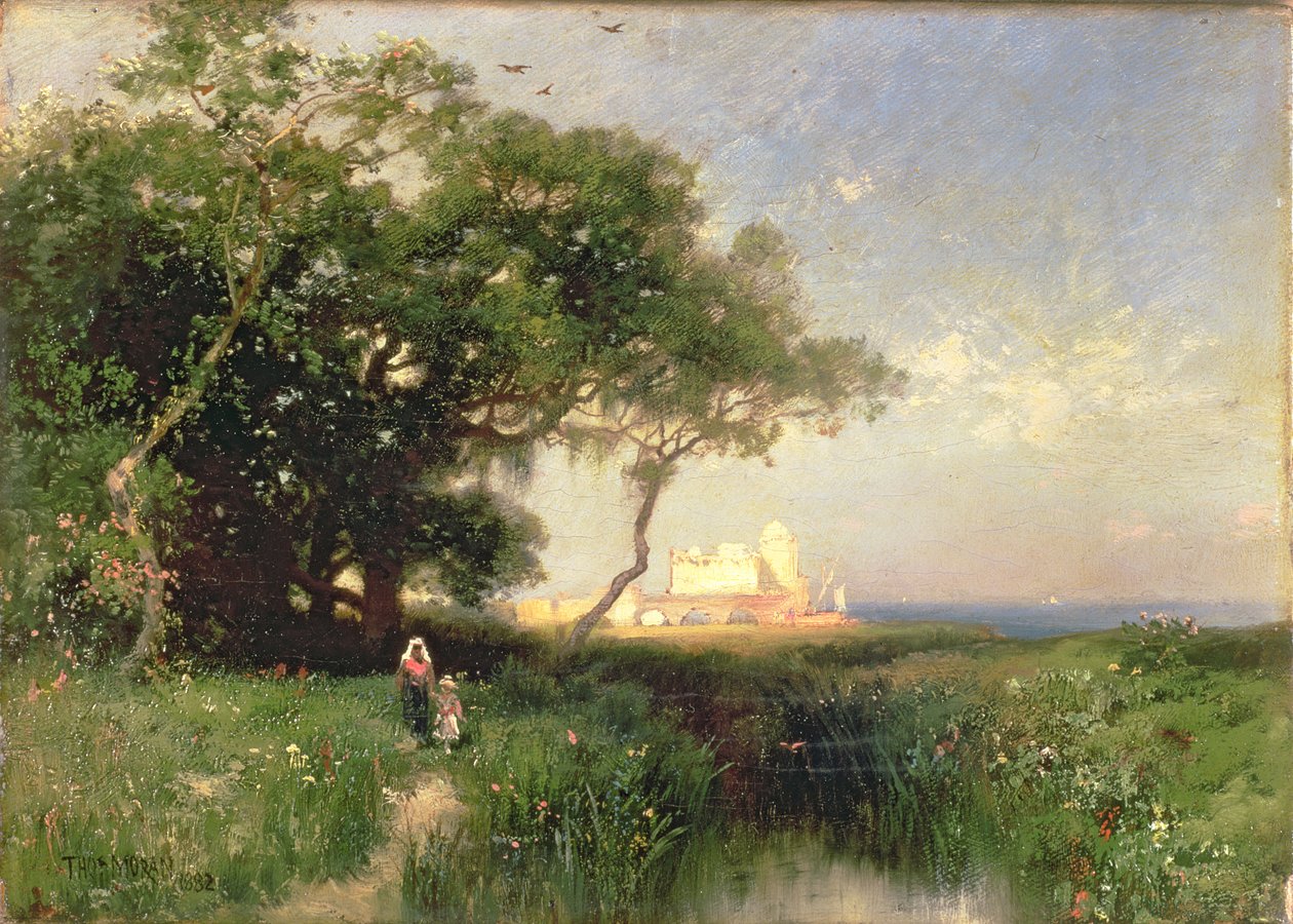 Die Küste Floridas, 1882 von Thomas Moran