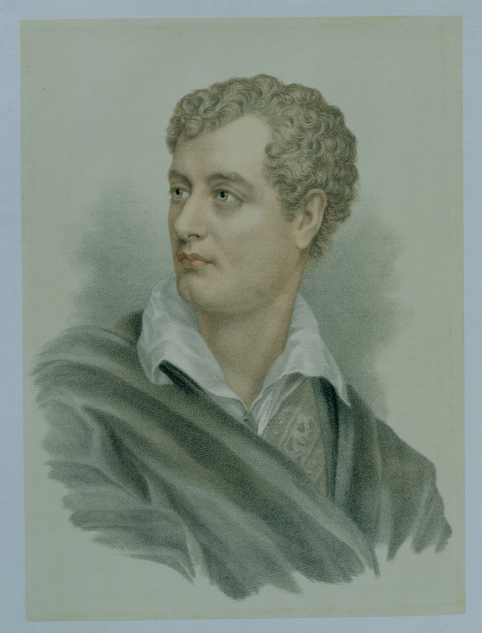 George, Lord Byron (1788-1824) von Thomas Phillips