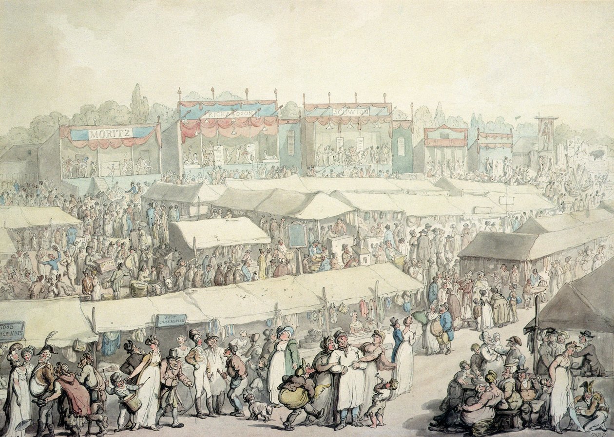 Brook Green Messe von Thomas Rowlandson