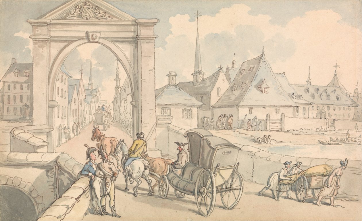 Limbourg, Belgien von Thomas Rowlandson