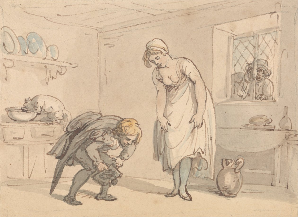 Neue Schuhe von Thomas Rowlandson