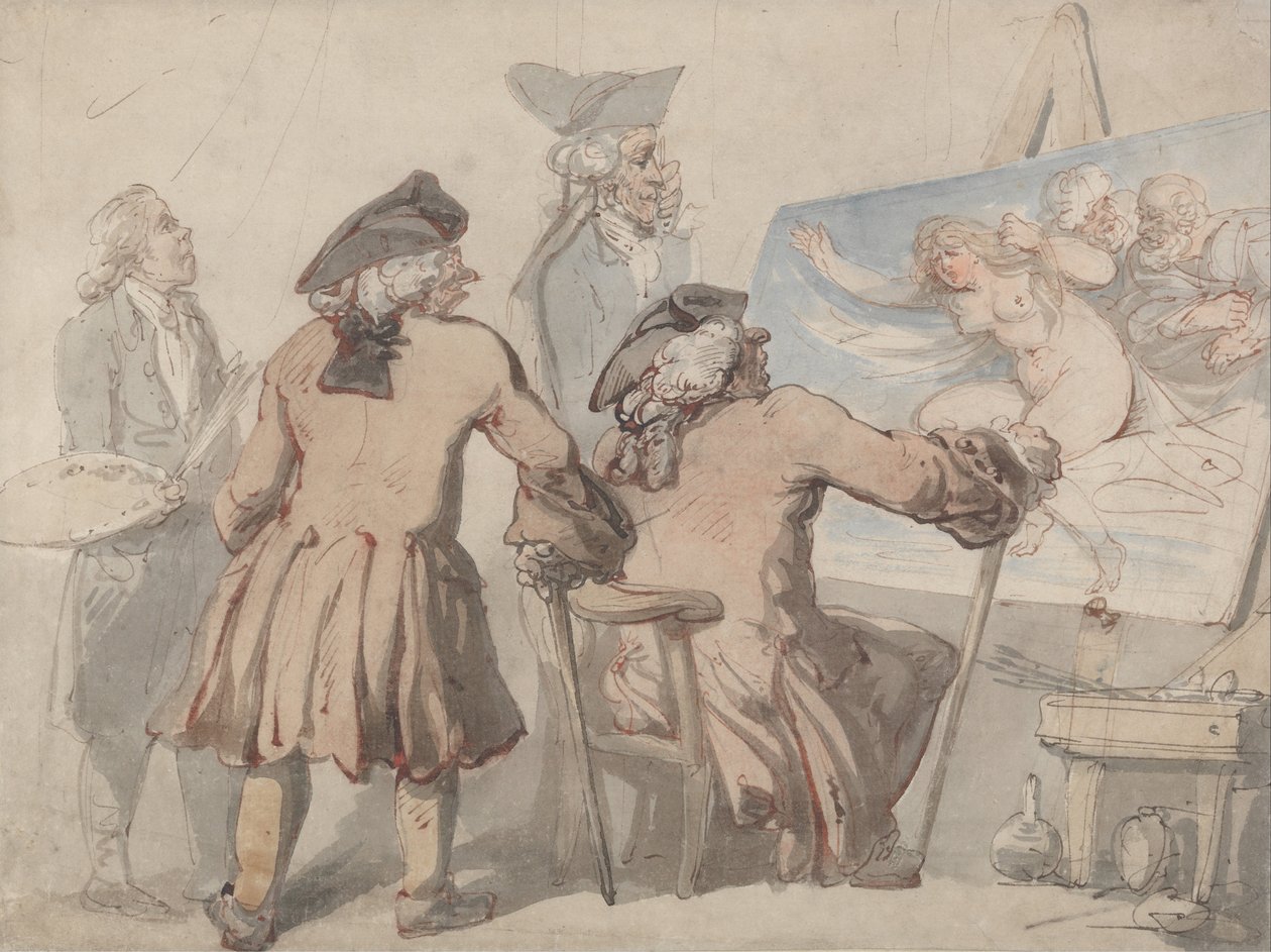 Die Kenner von Thomas Rowlandson