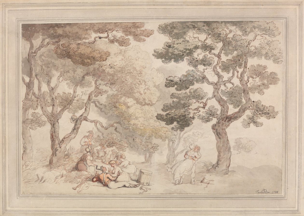 Das Picknick von Thomas Rowlandson