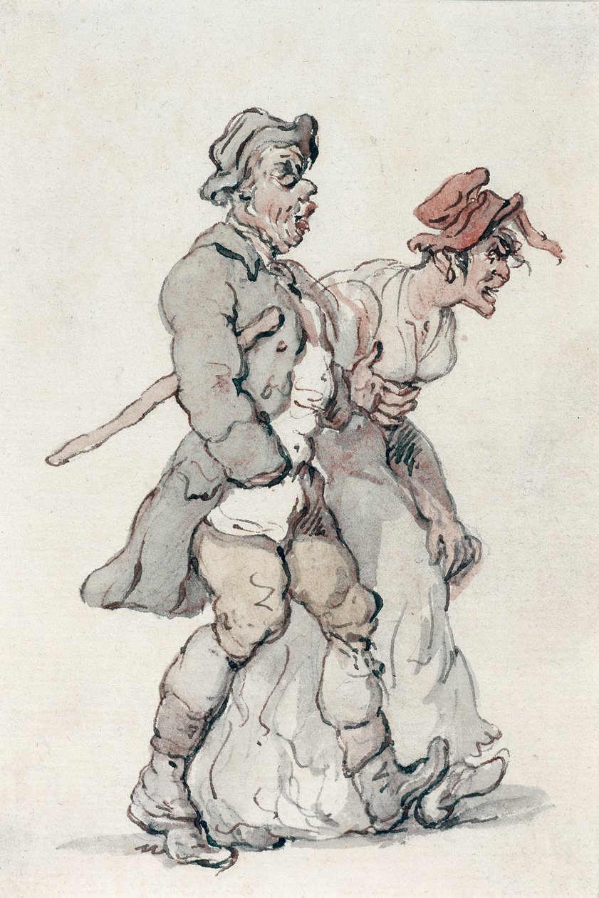Die Spaziergänger von Thomas Rowlandson