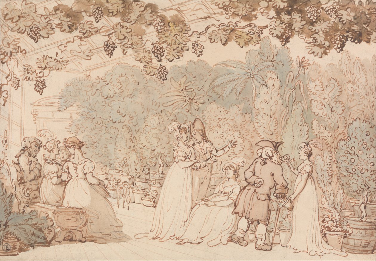 Das Weingut von Thomas Rowlandson