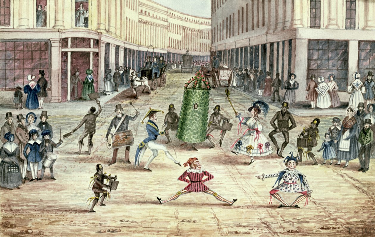 Jack in the Green, Maifeier der Schornsteinfeger von London von Thomas Sevestre